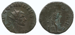 CLAUDIUS II ANTONINIANUS Siscia AD98 Salus AVG 3.2g/19mm #NNN1910.18.E.A - The Military Crisis (235 AD Tot 284 AD)