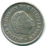 1/4 GULDEN 1965 ANTILLAS NEERLANDESAS PLATA Colonial Moneda #NL11328.4.E.A - Antilles Néerlandaises