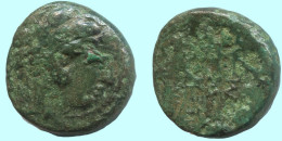 GENUINE ANTIKE GRIECHISCHE Münze 5.6g/19mm #AF924.12.D.A - Griechische Münzen