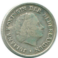1/10 GULDEN 1959 ANTILLAS NEERLANDESAS PLATA Colonial Moneda #NL12207.3.E.A - Antilles Néerlandaises