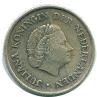 1/4 GULDEN 1965 NETHERLANDS ANTILLES SILVER Colonial Coin #NL11356.4.U.A - Antille Olandesi