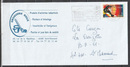 Lettre Flamme St Chamond (Loire) Porte Du Pilet 11/10/2003 - Mechanical Postmarks (Advertisement)