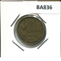 20 FRANCS 1952 FRANCE French Coin #BA836.U.A - 20 Francs