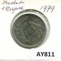 1 RUPEE 1979 INDE INDIA Pièce #AY811.F.A - Inde