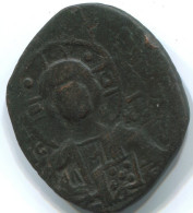 Auténtico Original Antiguo BYZANTINE IMPERIO Moneda 9.2g/30mm #ANT1385.27.E.A - Byzantines