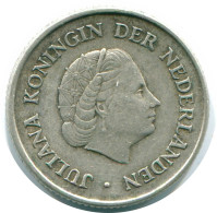 1/4 GULDEN 1970 NETHERLANDS ANTILLES SILVER Colonial Coin #NL11692.4.U.A - Nederlandse Antillen