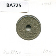 10 CENTIMES 1938 FRANKREICH FRANCE Französisch Münze #BA725.D.A - 10 Centimes