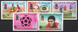 Football / Soccer / Fussball - WM 1978: Mauretanien  5 W **, Imperf. - Silber - 1978 – Argentina