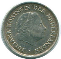 1/10 GULDEN 1966 ANTILLAS NEERLANDESAS PLATA Colonial Moneda #NL12923.3.E.A - Antillas Neerlandesas