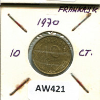 10 FRANCS 1970 FRANCE Pièce #AW421.F.A - 10 Francs