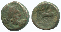 HORSE Antike Authentische Original GRIECHISCHE Münze 6.9g/18mm #NNN1381.9.D.A - Griekenland