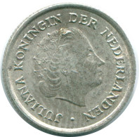 1/10 GULDEN 1963 NETHERLANDS ANTILLES SILVER Colonial Coin #NL12569.3.U.A - Nederlandse Antillen
