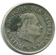 1/4 GULDEN 1970 NIEDERLÄNDISCHE ANTILLEN SILBER Koloniale Münze #NL11697.4.D.A - Antillas Neerlandesas