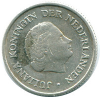 1/4 GULDEN 1962 ANTILLAS NEERLANDESAS PLATA Colonial Moneda #NL11114.4.E.A - Antille Olandesi