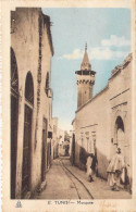 27031 " TUNIS-MOSQUÉE " ANIMÉ-VERA FOTO-CART. POST.  SPED.1937 - Tunesië
