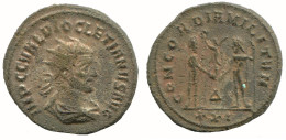 DIOCLETIAN ANTONINIANUS Cyzicus Δ/xxi AD306 Concord 4.8g/21mm #NNN1731.18.D.A - The Tetrarchy (284 AD Tot 307 AD)