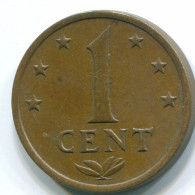 1 CENT 1970 ANTILLES NÉERLANDAISES Bronze Colonial Pièce #S10598.F.A - Nederlandse Antillen