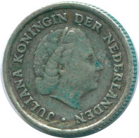 1/10 GULDEN 1963 ANTILLAS NEERLANDESAS PLATA Colonial Moneda #NL12608.3.E.A - Niederländische Antillen