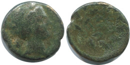 WREATH Authentique ORIGINAL GREC ANCIEN Pièce 4g/17mm #AG044.12.F.A - Griechische Münzen