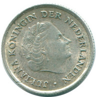 1/10 GULDEN 1962 NETHERLANDS ANTILLES SILVER Colonial Coin #NL12367.3.U.A - Nederlandse Antillen
