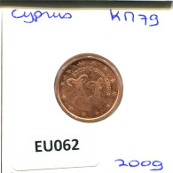 2 EURO CENTS 2009 CHYPRE CYPRUS Pièce #EU062.F.A - Cyprus