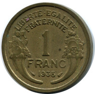 1 FRANC 1938 FRANCE Pièce #AX875.F.A - 1 Franc