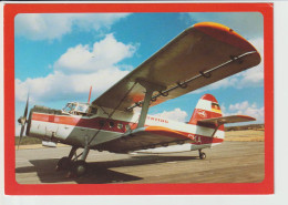 Vintage Pc Interflug Air-Touristik Antonov AN2 Aircraft. - 1919-1938: Entre Guerras