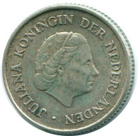 1/4 GULDEN 1970 ANTILLAS NEERLANDESAS PLATA Colonial Moneda #NL11656.4.E.A - Antille Olandesi