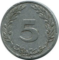5 MILLIMES 1960 TÚNEZ TUNISIA Moneda #AH892.E.A - Tunisia