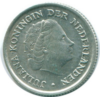 1/10 GULDEN 1963 NETHERLANDS ANTILLES SILVER Colonial Coin #NL12528.3.U.A - Nederlandse Antillen