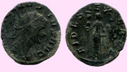 CLAUDIUS II GOTHICUS ANTONINIANUS Romano ANTIGUO Moneda #ANC11973.25.E.A - The Military Crisis (235 AD Tot 284 AD)