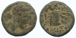 PONTOS AMISOS DIONYSOS BRONZE BACCHUS 7.6g/21mm Ancient GREEK Coin #AA180.29.U.A - Griegas