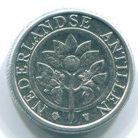 1 CENT 2001 NIEDERLÄNDISCHE ANTILLEN Aluminium Koloniale Münze #S13165.D.A - Nederlandse Antillen
