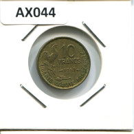 10 CENTIMES 1951 FRANCIA FRANCE Moneda #AX044.E.A - Autres & Non Classés