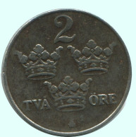 2 ORE 1917 SCHWEDEN SWEDEN Münze #AC821.2.D.A - Schweden