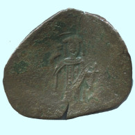 TRACHY BYZANTINISCHE Münze  EMPIRE Antike Authentisch Münze 1.5g/21mm #AG626.4.D.A - Bizantine