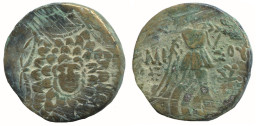 AMISOS PONTOS 100 BC Aegis With Facing Gorgon 7g/24mm GRIECHISCHE Münze #NNN1523.30.D.A - Griechische Münzen