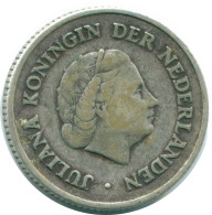 1/4 GULDEN 1960 NETHERLANDS ANTILLES SILVER Colonial Coin #NL11049.4.U.A - Nederlandse Antillen