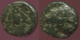 BEE Antique Authentique Original GREC Pièce 1.3g/10mm #ANT1519.9.F.A - Griechische Münzen