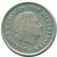 1/10 GULDEN 1960 NIEDERLÄNDISCHE ANTILLEN SILBER Koloniale Münze #NL12264.3.D.A - Niederländische Antillen