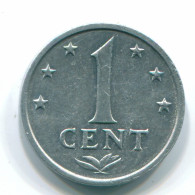 1 CENT 1980 NETHERLANDS ANTILLES Aluminium Colonial Coin #S11198.U.A - Antille Olandesi