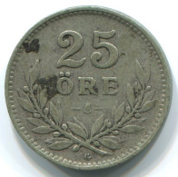 25 ORE 1937 SUECIA SWEDEN PLATA Moneda #WW1082.E.A - Schweden