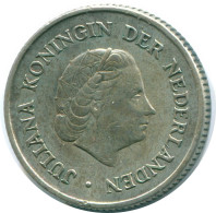 1/4 GULDEN 1960 NETHERLANDS ANTILLES SILVER Colonial Coin #NL11032.4.U.A - Antillas Neerlandesas