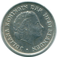 1/10 GULDEN 1966 ANTILLAS NEERLANDESAS PLATA Colonial Moneda #NL12740.3.E.A - Antilles Néerlandaises