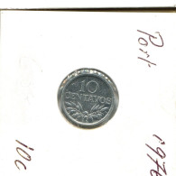 10 CENTAVOS 1976 PORTUGAL Moneda #AT270.E.A - Portogallo