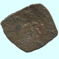 Authentic Original Ancient BYZANTINE EMPIRE Trachy Coin 1.4g/23mm #AG625.4.U.A - Bizantine