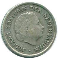 1/10 GULDEN 1960 NIEDERLÄNDISCHE ANTILLEN SILBER Koloniale Münze #NL12331.3.D.A - Antillas Neerlandesas