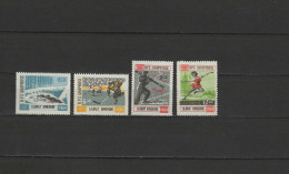 Albania 1963 Olympic Games Innsbruck Set Of 4 MNH - Inverno1964: Innsbruck