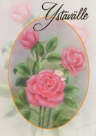 FLORES Vintage Tarjeta Postal CPSM #PAR849.A - Blumen