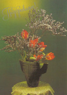 FLORES Vintage Tarjeta Postal CPSM #PAR439.A - Fleurs